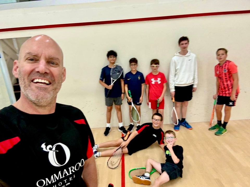 Free Junior Squash Training with Adrian Hansen
