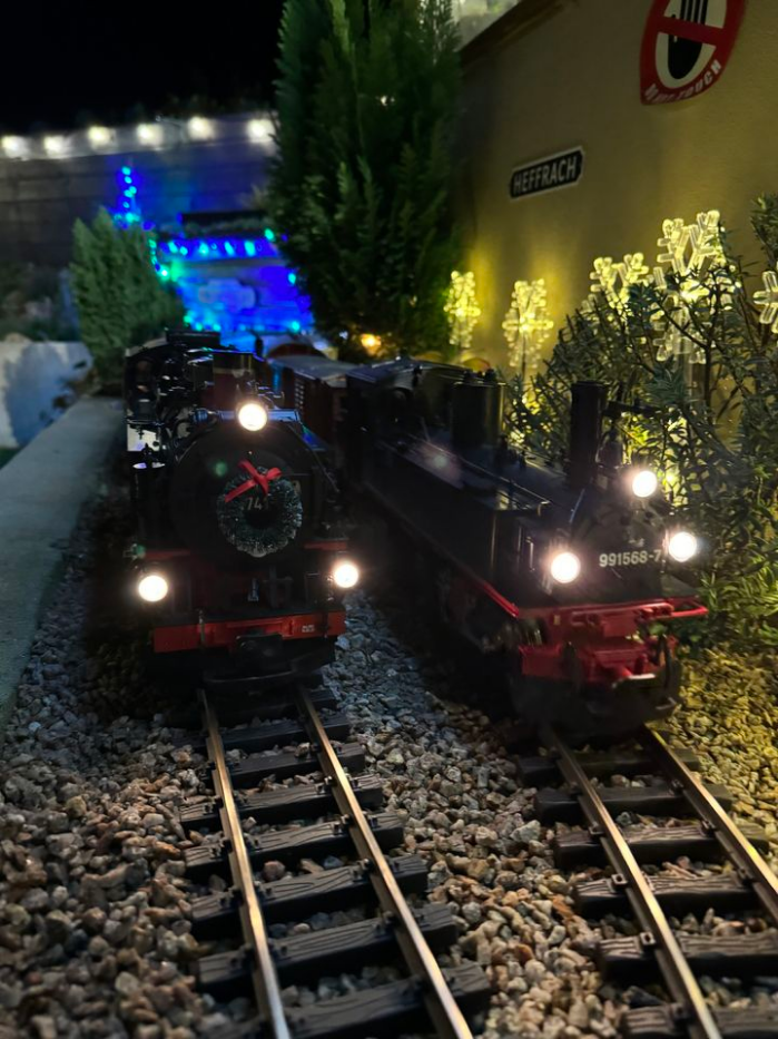 Garden Railway Winter Wonderland 2024 (Saturday)