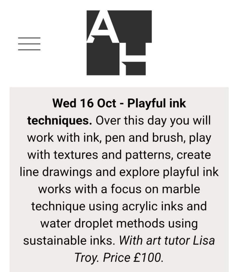 Playful Inks Techniques Workshop