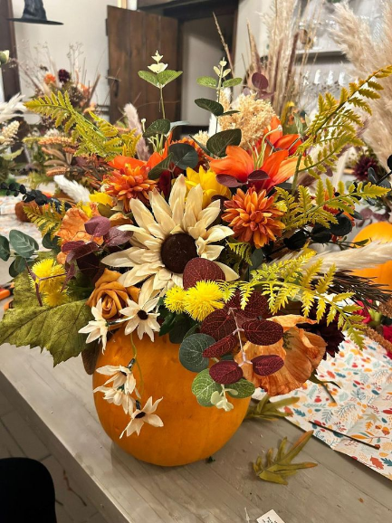 Flower Burst Pumpkin Workshop