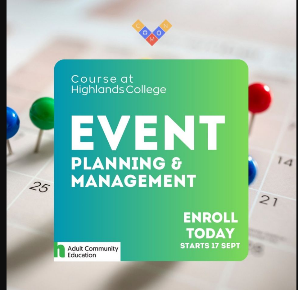Event Planning and Management course