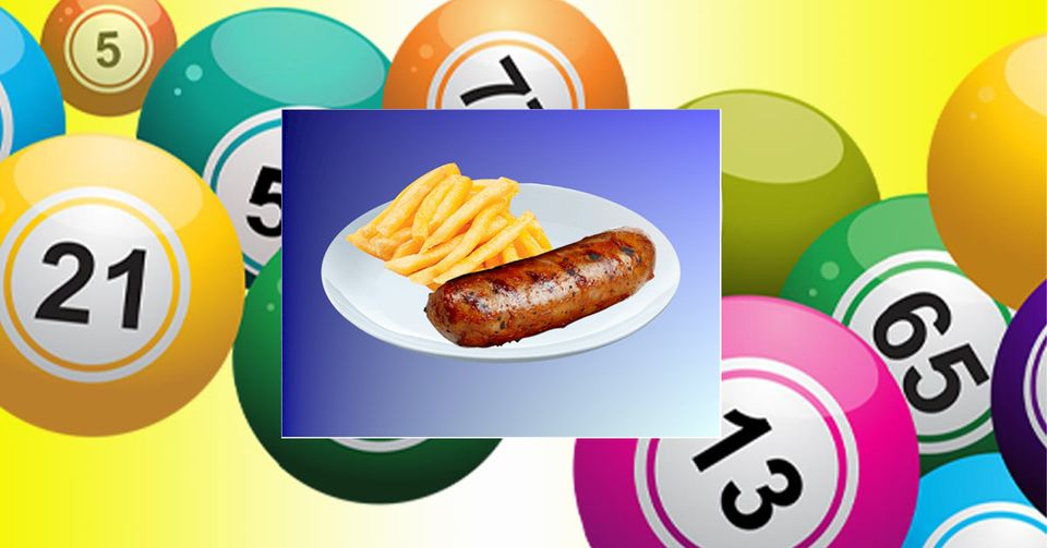 Jumbo Sausage, Chips & Pud plus Bingo Evening!