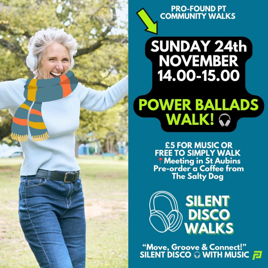 Power Ballads Theme Silent Disco Walk
