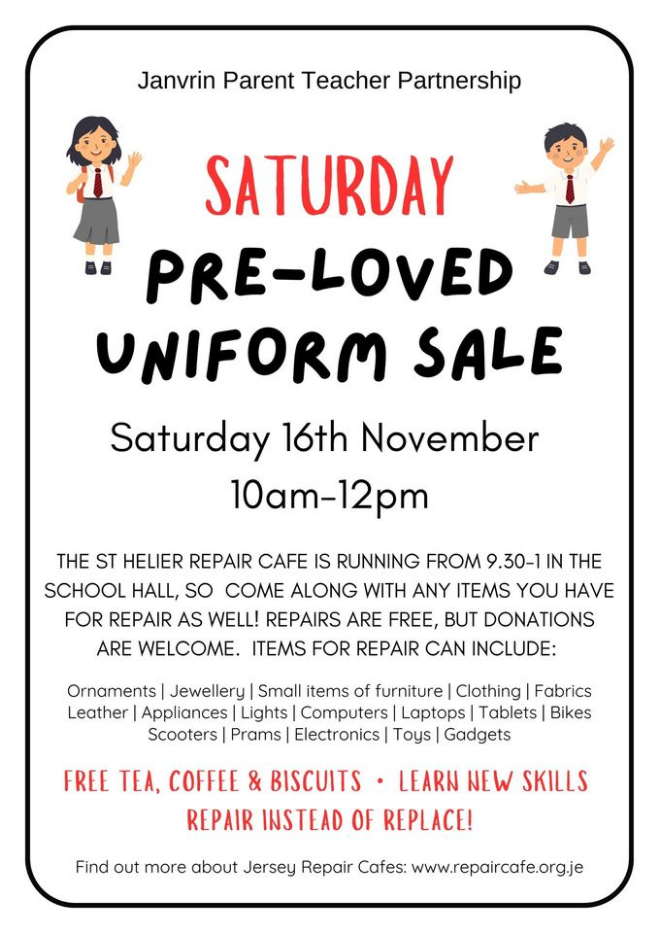 Pre-loved Uniform Sale