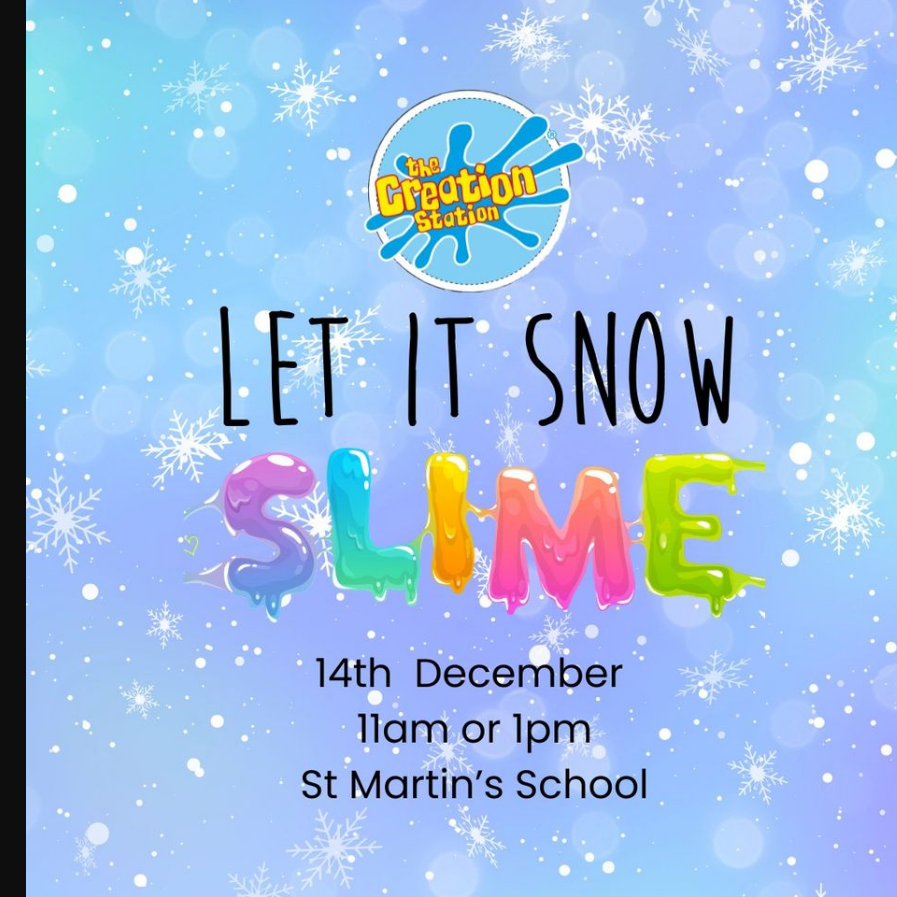 Make your own Snow Slime!