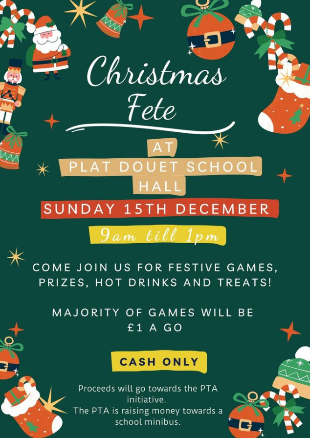 Plat Douet School Christmas Fete