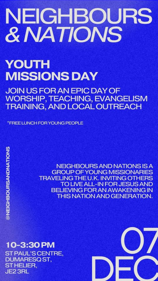 Neighbours & Nations - Youth Missions Day