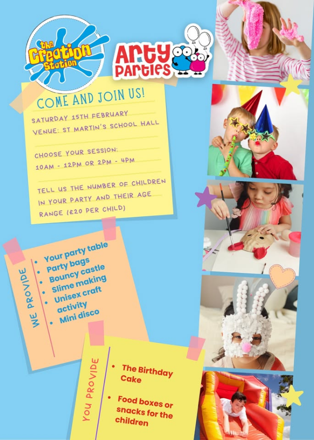 Children’s Join-A-Birthday Party!