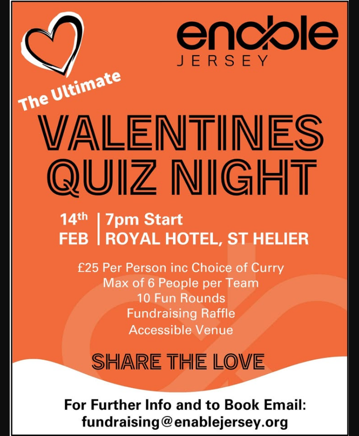 Enable Jersey - The Ultimate Valentines Quiz Night