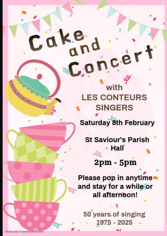 Cake and Concert with Les Conteurs Singers