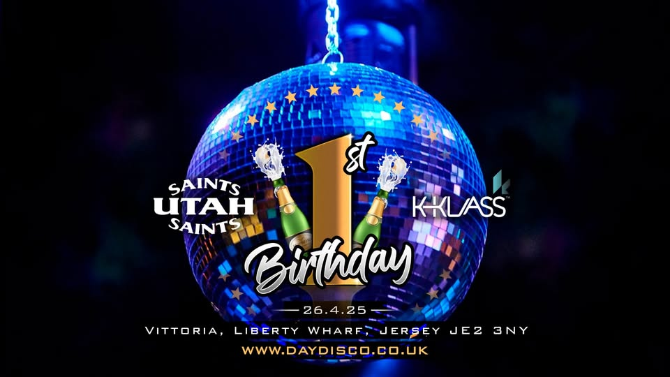 Day Disco 1st Birthday - 90's Club Classics...Utah Saints & K Klass dj set & Live Act