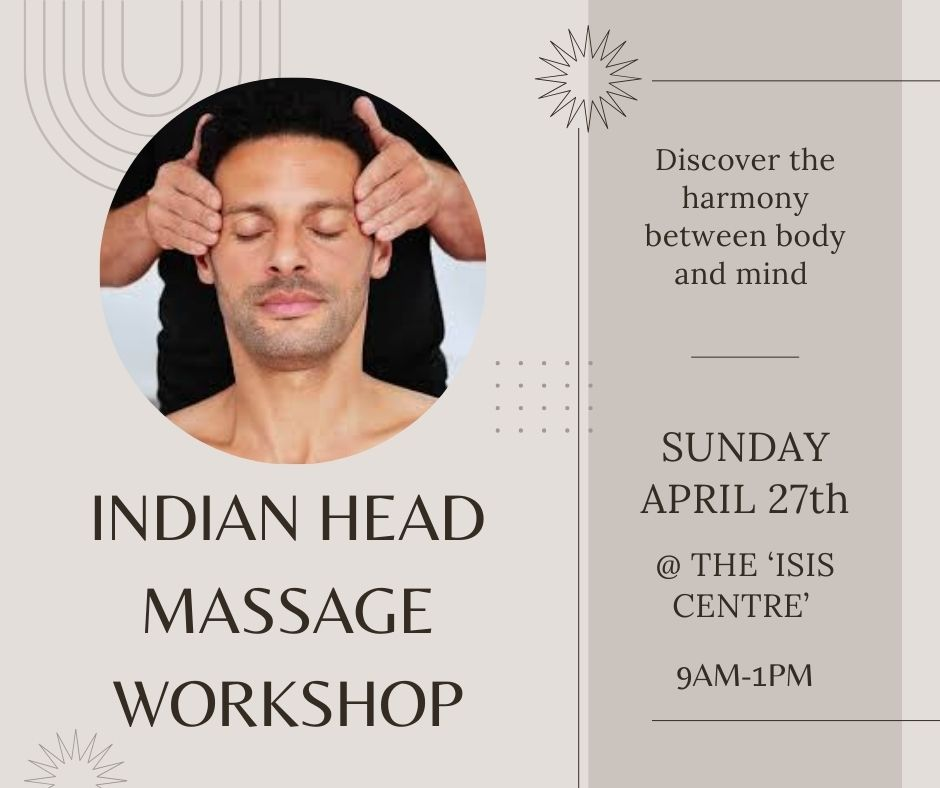 INDIAN HEAD MASSAGE WORKSHOP