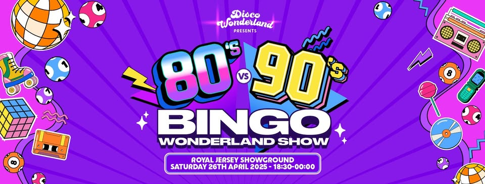 80's VS 90's Bingo Wonderland Show