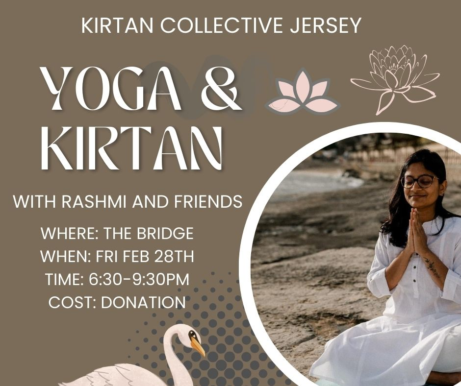 YOGA AND KIRTAN MONTHLY COMMUNITY EVENT