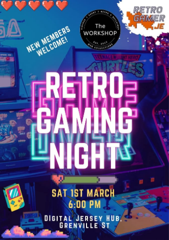 Retro Gaming Night @ Digital Jersey