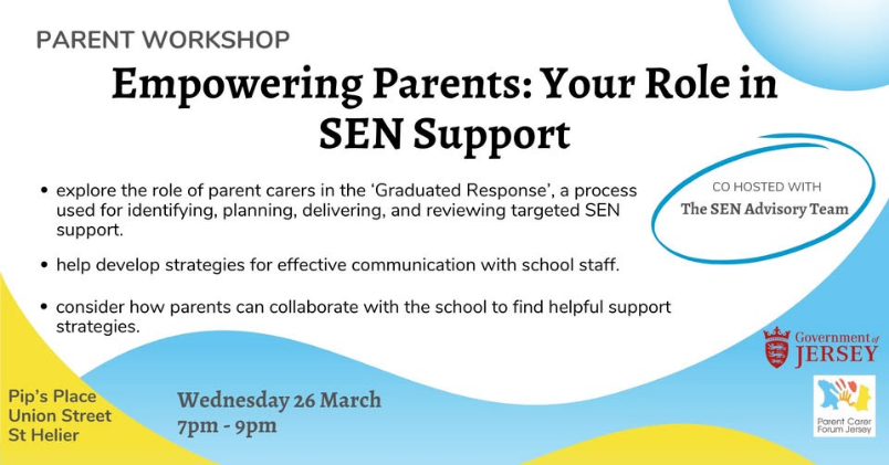 Parent Workshop: Empowering Parents - Your Role in SEN Support