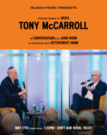 Tony McCarroll  In Coversation with John Robb
