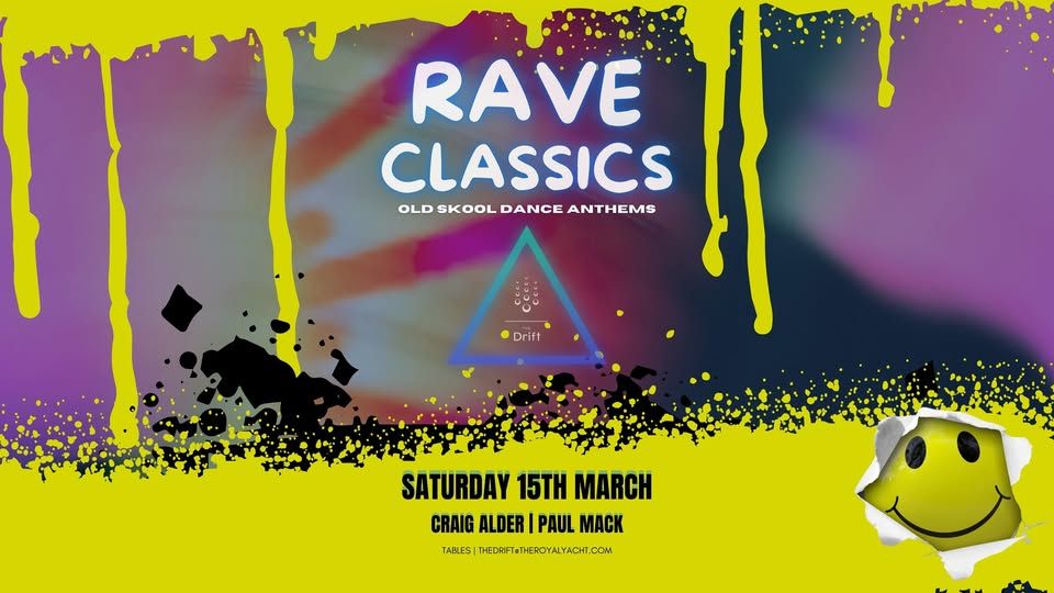 90's Old Skool Rave Classics - DJ Craig Alder & Paul Mack