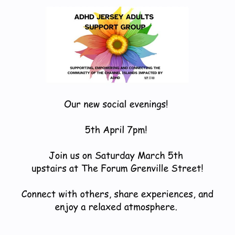 ADHD Jersey’s Social Evening