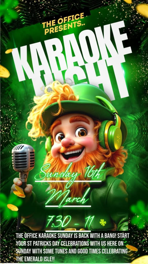 St. Patrick's Weekend Karaoke