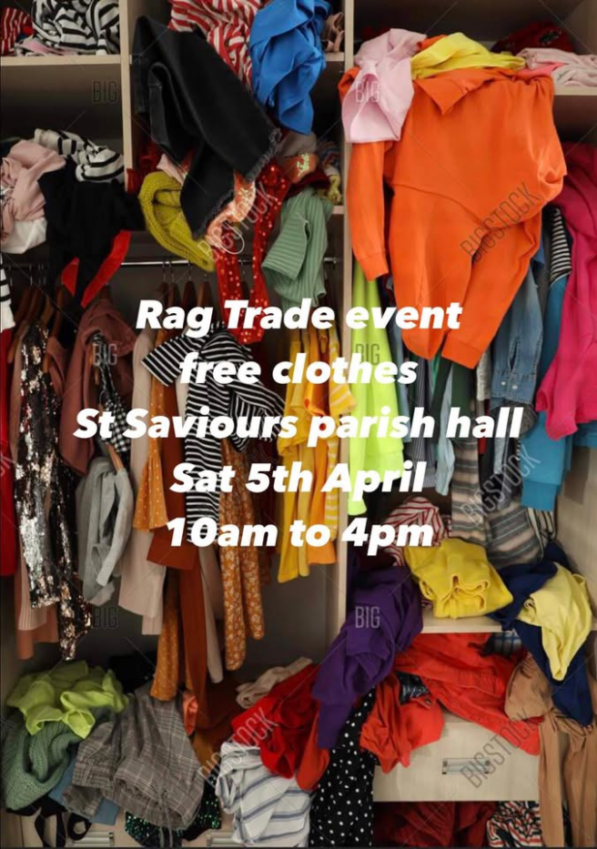 Rag trade st Saviours parish hall