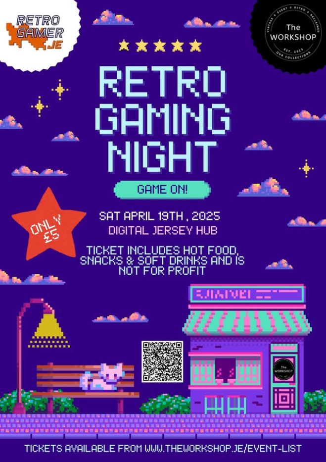 Retro Gaming Night @ Digital Jersey Hub