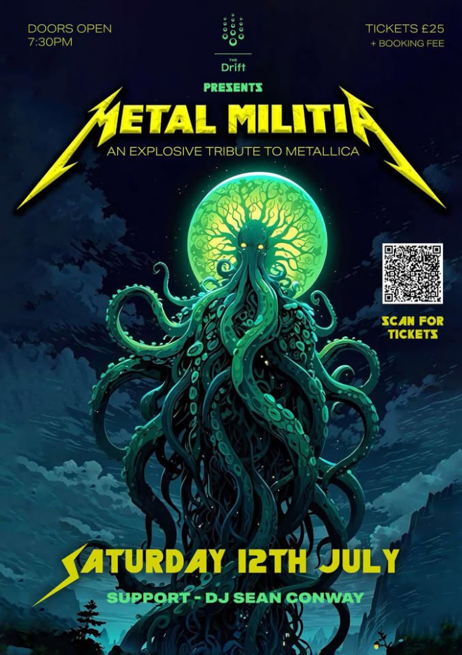 Metal Militia – An Explosive Tribute to METALLICA - Live at The Drift
