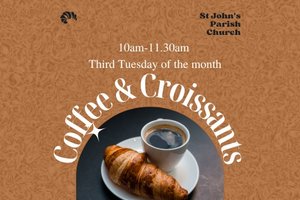Coffee and croissants 🥐