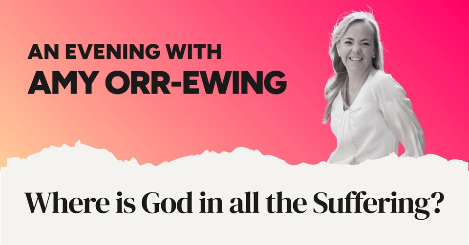 Where is God in all the Suffering?