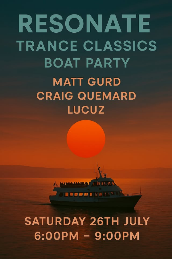 Resonate Presents: Trance Classics Boat Party