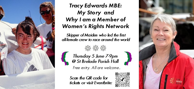 Tracy Edwards MBE: My Story and Why I am a Member of Women's Rights Network