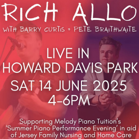 Rich Allo + Band LIVE in Howard Davis Park for Melody Piano Tuition 