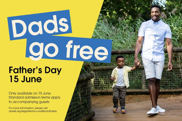 Dads go free for Father's Day