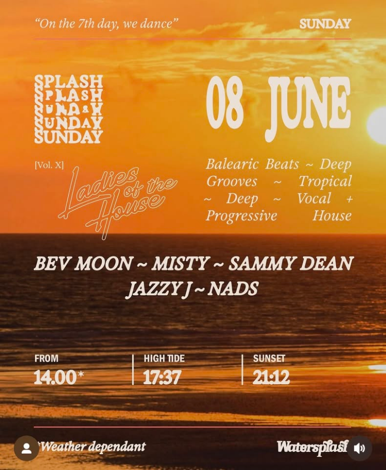 Ladies of the House - Sunday Splashdown