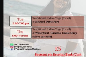 £5 - SUMMER OUTDOOR TRADITIONAL YOGA(for all)