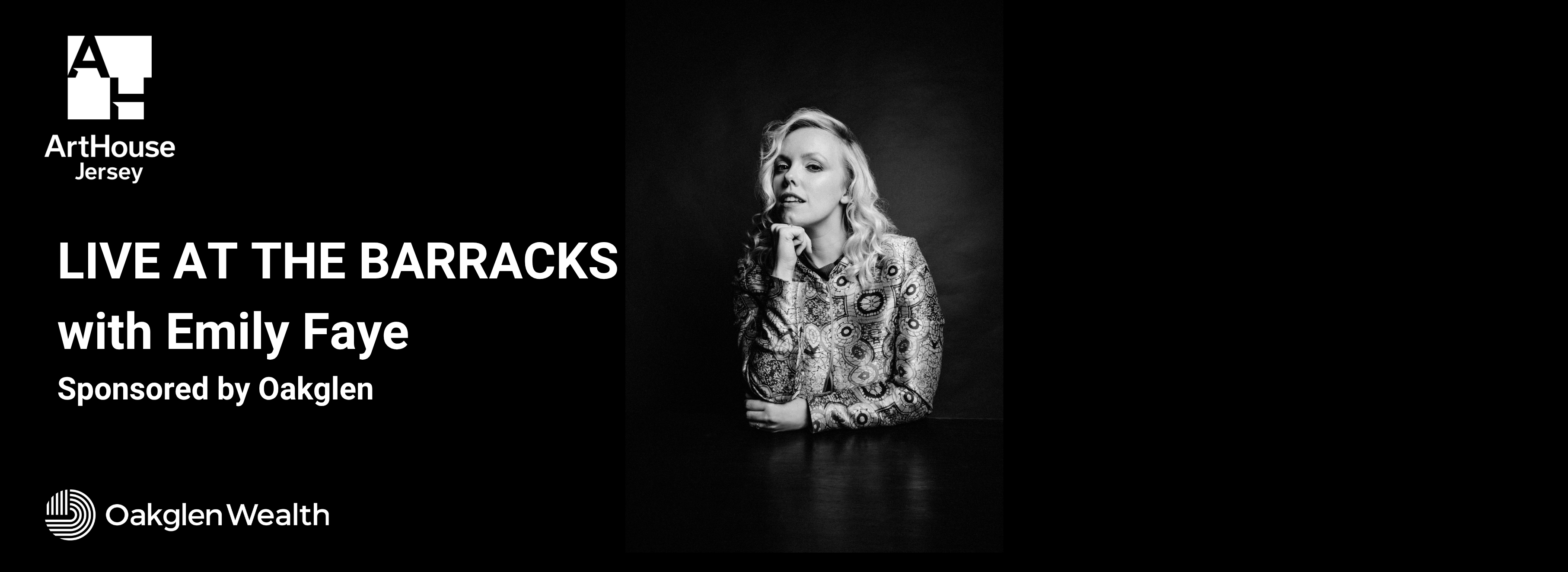 LIVE AT THE BARRACKS: MUSIC with Emily Faye