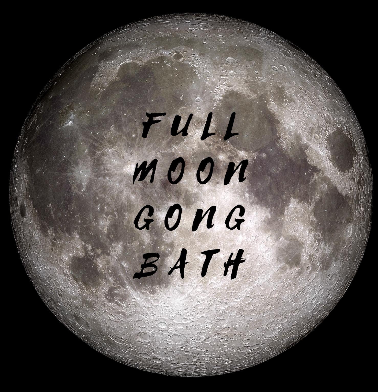 Full Moon Gong Bath Meditation