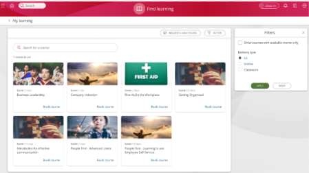 People First Learning Platform Training for FNHC Staff at Britannia Place