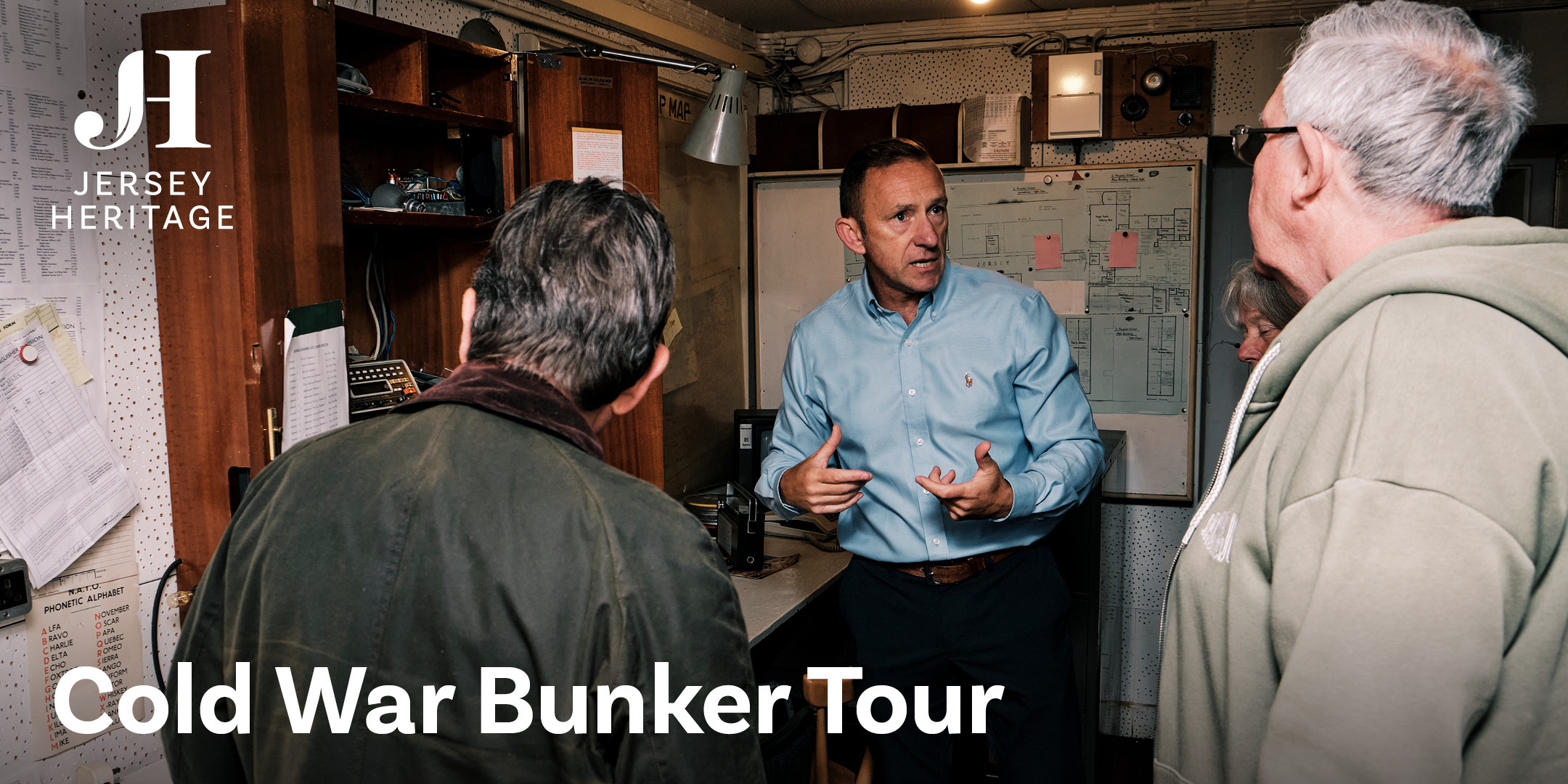 Guided tour of the Cold War Bunker