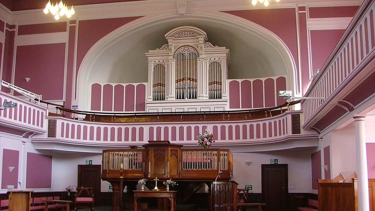 A Glowing Six-Metre Moon Takes Over St Helier Methodist Centre