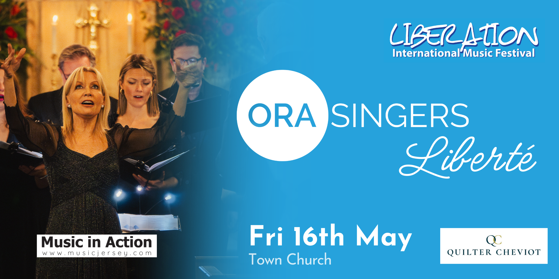 Quilter Cheviot presents ORA Singers: Liberté