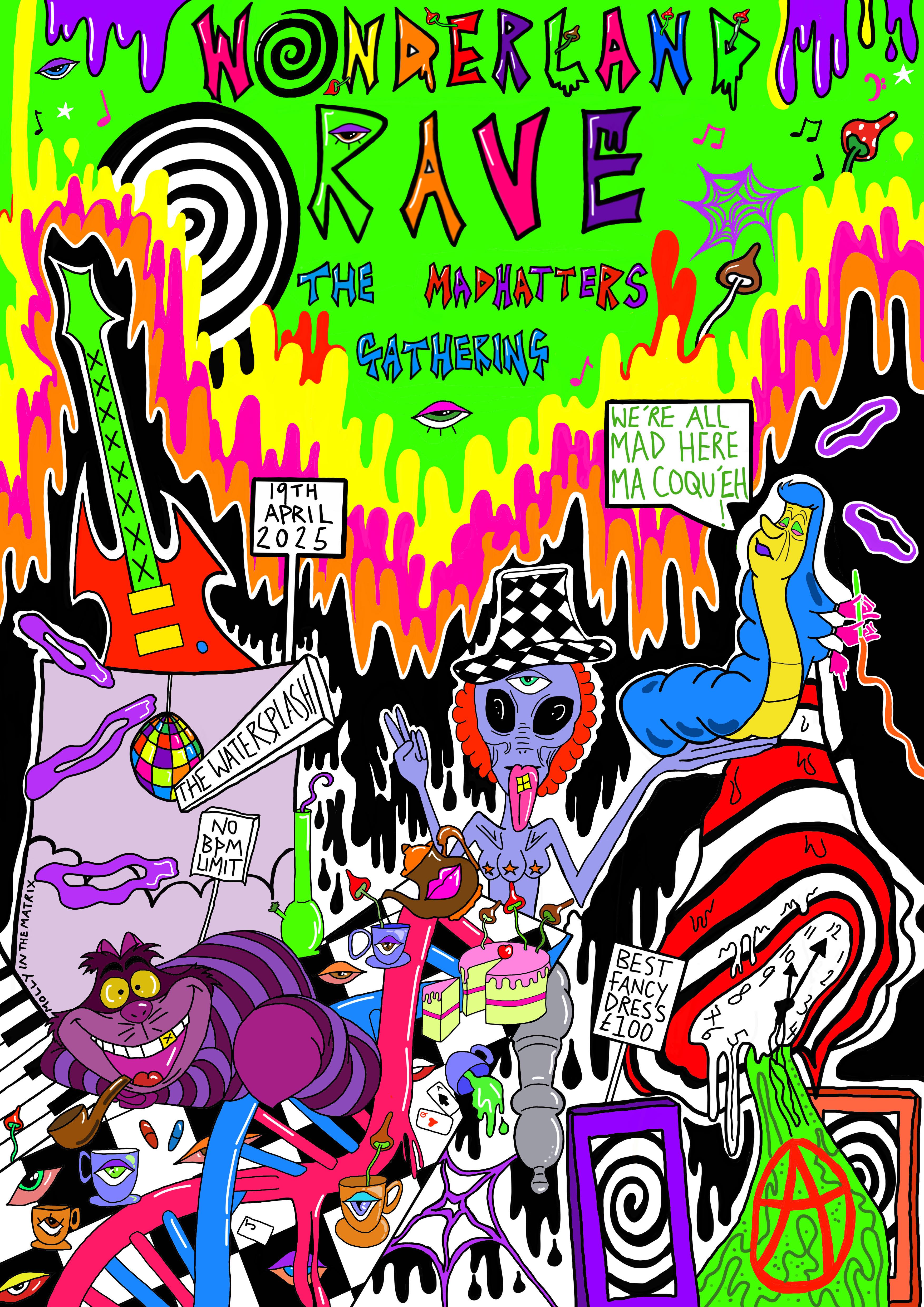 Wonderland Rave 'The Madhatters Gathering'