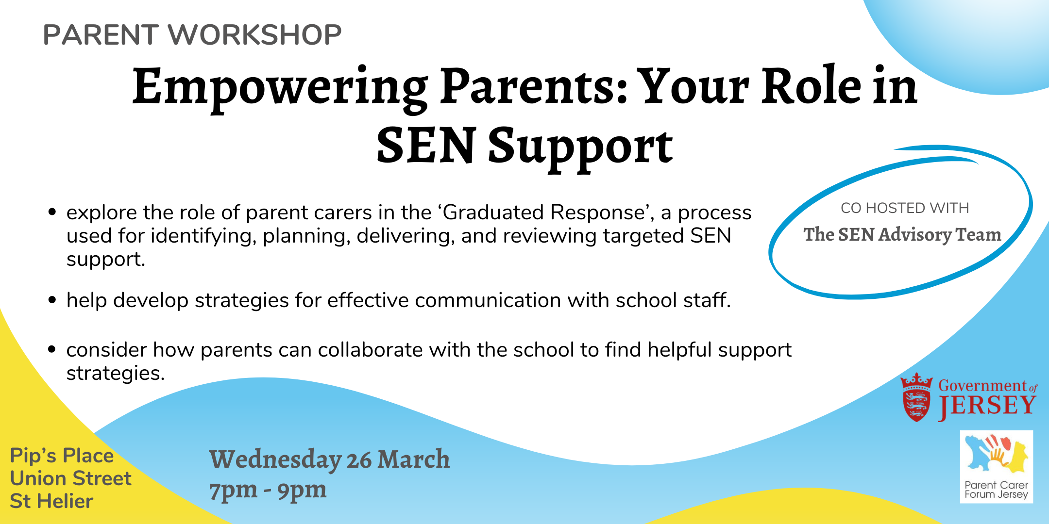 Parent Workshop: Empowering Parents - Your Role in SEN Support