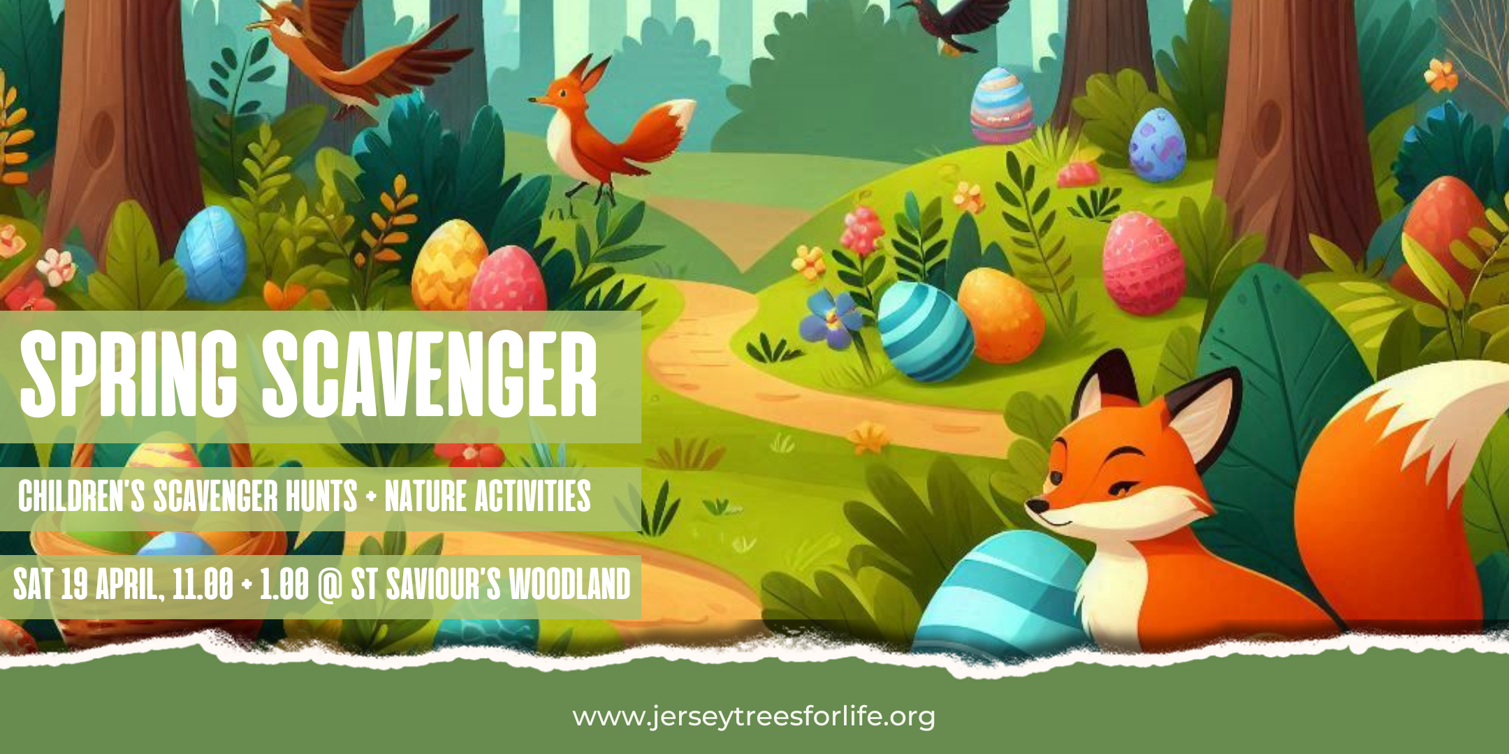 Spring Scavenger - Children's Scavenger Hunts & Nature Activities