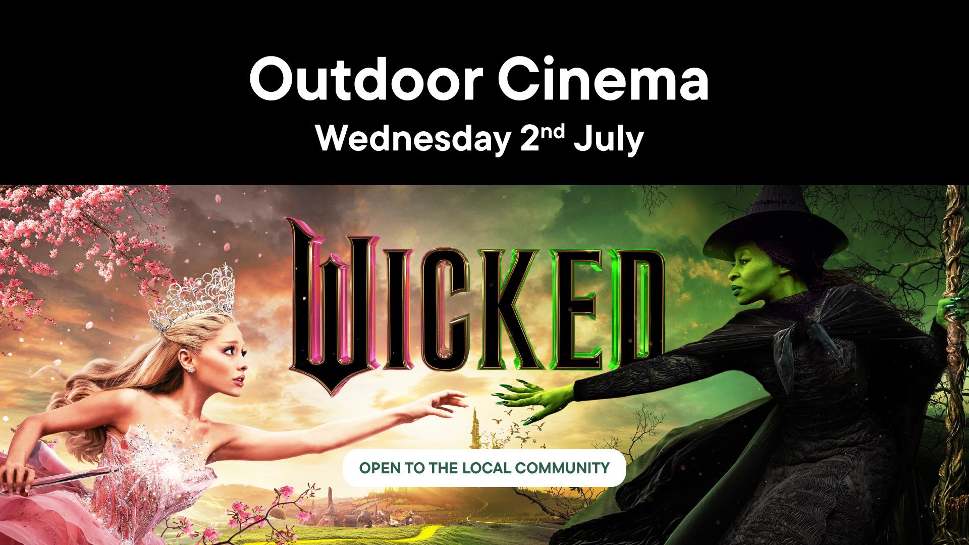 Wicked - FREE Outdoor Cinema at Arlington Park