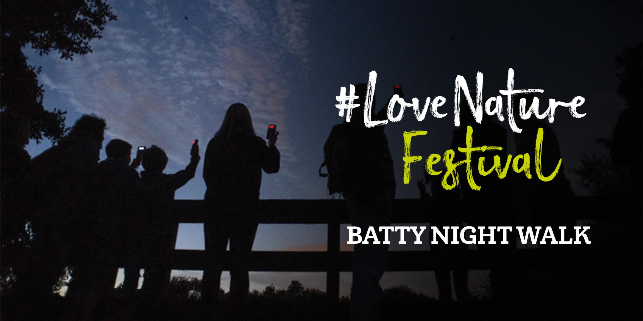 #LoveNature Festival: Batty night walk