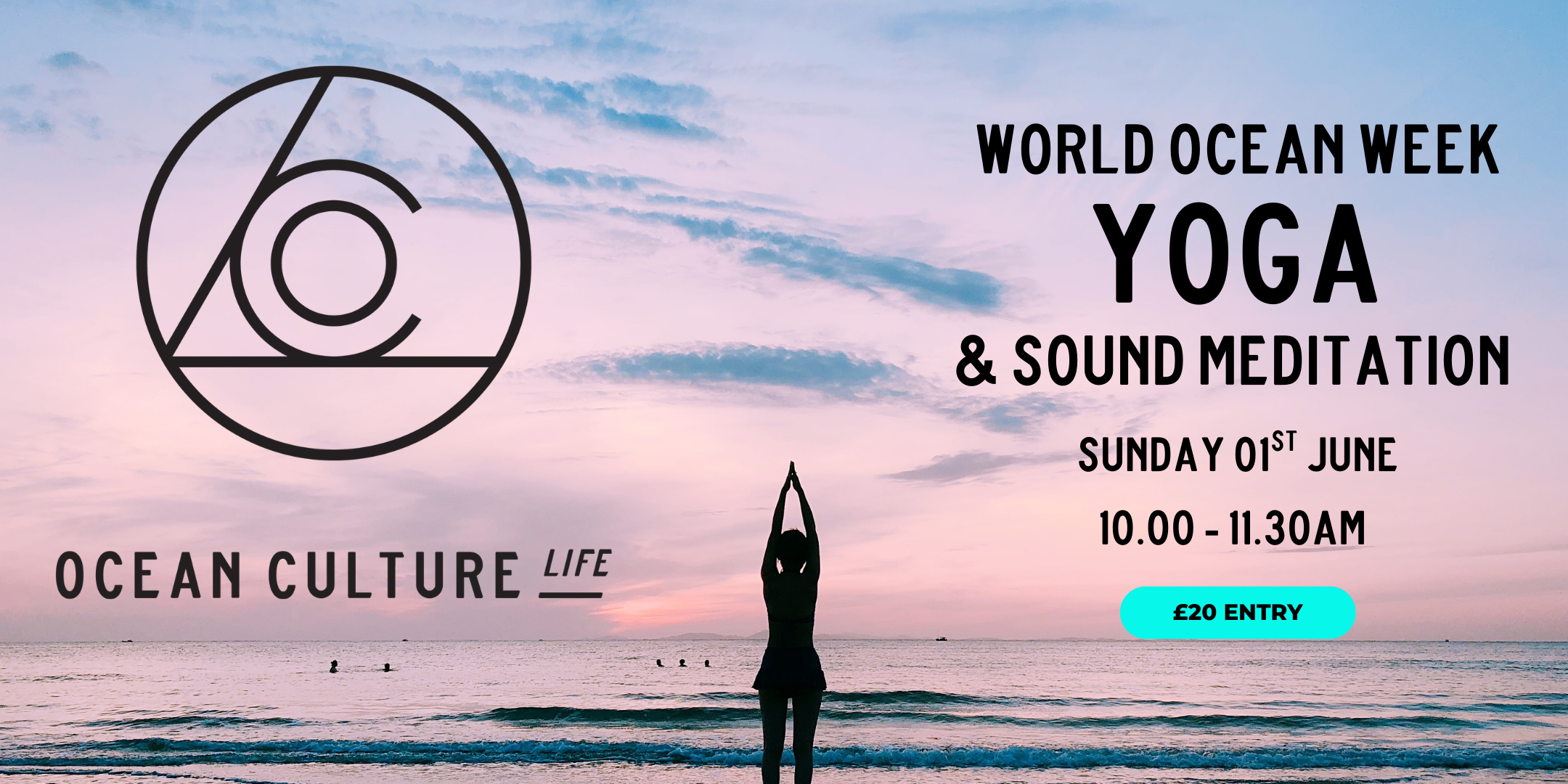 Ocean Flow Yoga with Sound Healing Meditation
