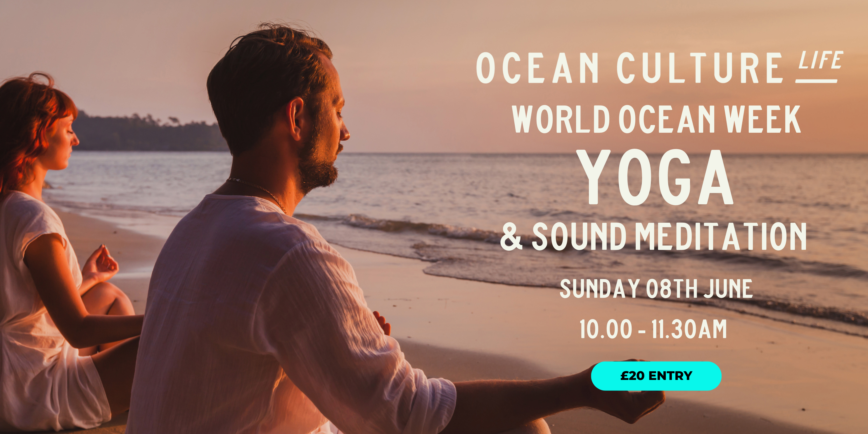 Ocean Flow Yoga with Sound Healing Meditation