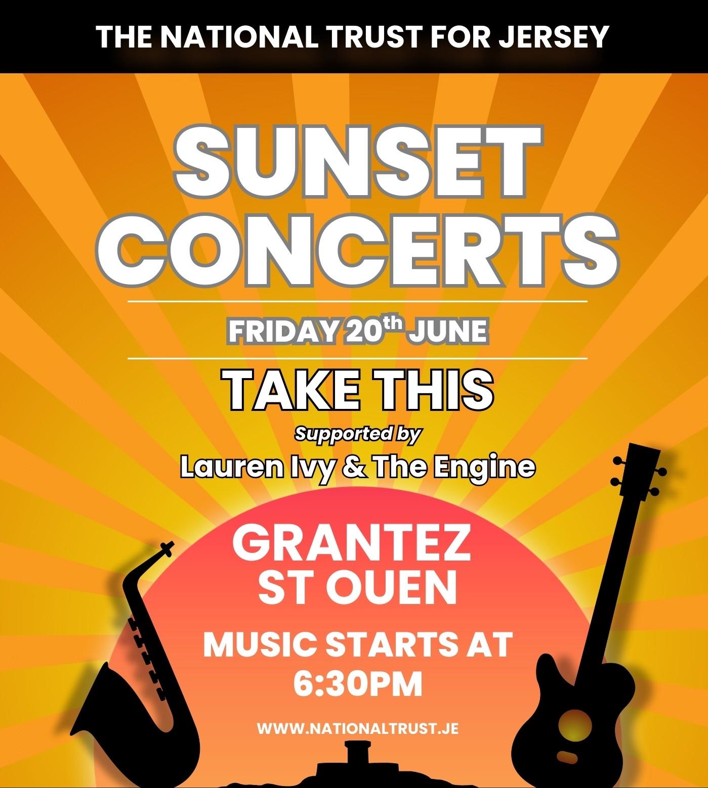 Sunset Concert at Mont Grantez (Friday night)