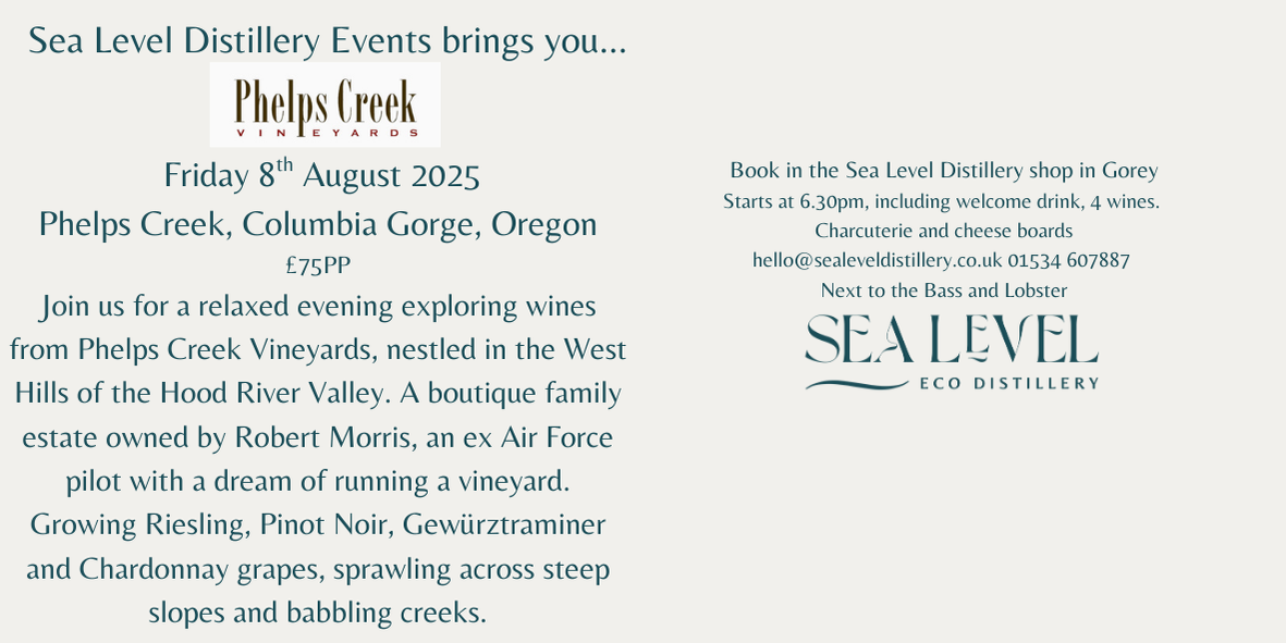 Phelps Creek Estate, Oregon Wine Tasting